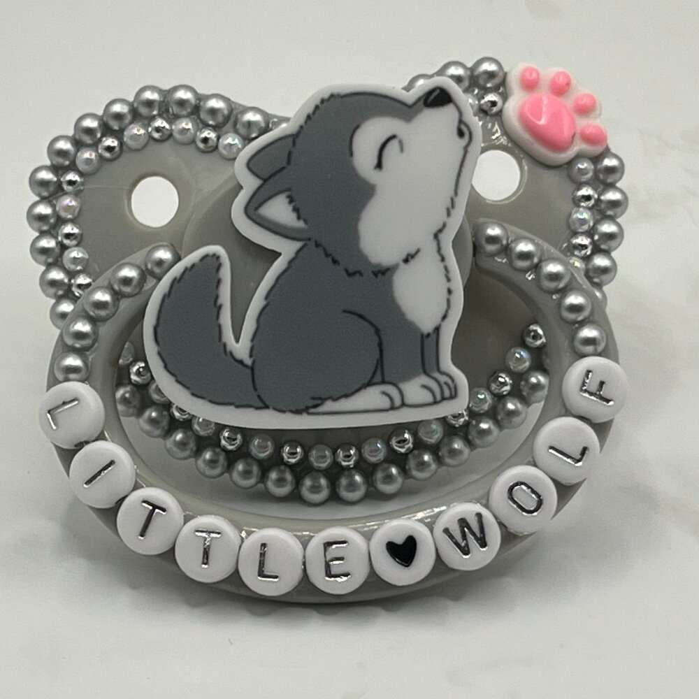 Little Wolf Adult Pacifier